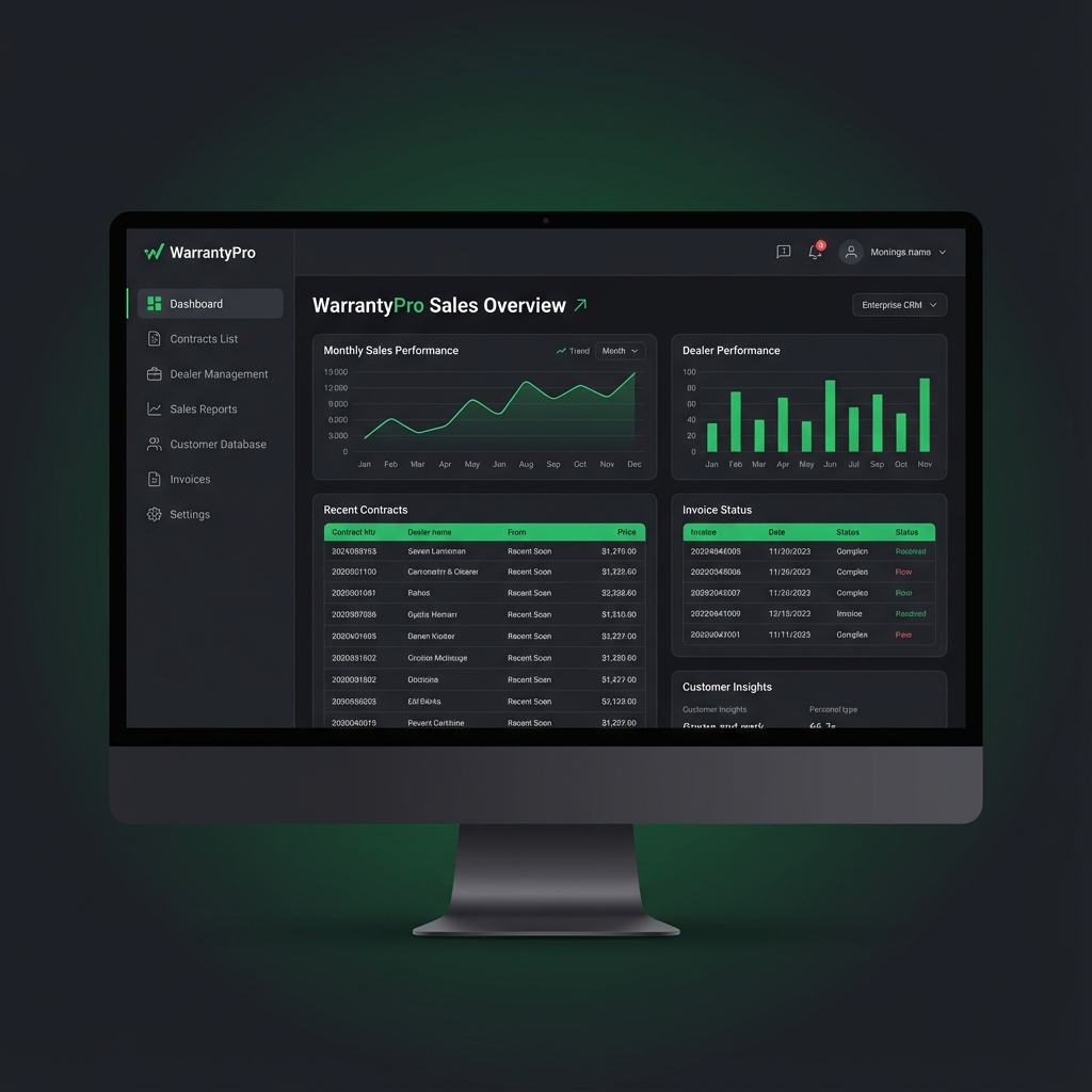 Warranty Sales Management System